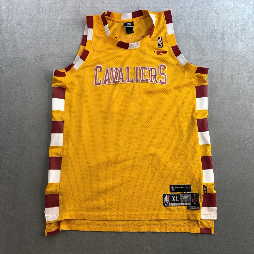 Reebok Cleveland Cavaliers LeBron James #23 Hardwood Classics Jersey Men's XL‎